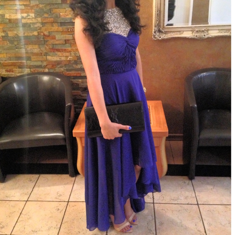 Gorgeous royal blue prom dress